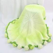 200g/Pack Chunky Gradient Rainbow Color Yarn, Handmade DIY Knitting Knitted For Fashionable Sweaters, Shawls, Blankets, Hats, Headbands - Light Mist Gradient - View 8