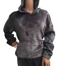 conjunto de pans teddy  tela polar de ods piezas - Gris - Ver 3