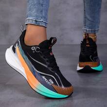 Carbon Plate Running Shoes For Men, Mesh Breathable Sports Shoes, Ultra-Light Shock Absorption, New Model, Speed Training Athletic Sneakers