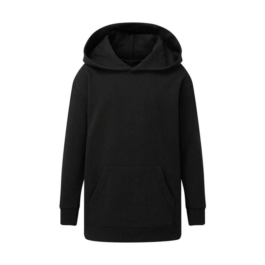 SG Originals Childrens/Kids Pullover Hoodie (Dark Black) - Coffee Brown - View 1