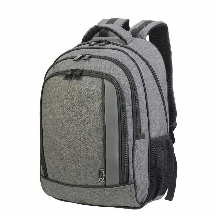 Shugon Frankfurt Classic Laptop Backpack / Rucksack (30 Litres) (Grey Melange) - Grey - View 1