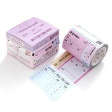 120 Stücke Farbverlauf Haftnotizen, vollständig klebende Notizblöcke, geeignet als Geschenk, für Büro, Zuhause, Beschriftung, Etiketten, Klassenzimmer, Unterhaltungsspielzeug, Schülerplaner, kreative vintage Dekorationssticker