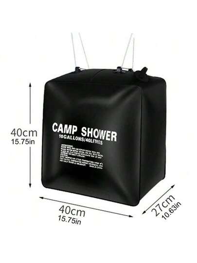 Nova - Ducha Portátil de Acampamento, Praia, Viagem 20L/40L Aquecimento Solar Conforto e Praticidade - PRIMICIAS QIU