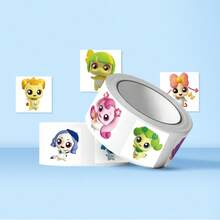 500 szt. naklejek z motywami kreskówkowymi, trwały materiał PP, dekoracyjne naklejki graffiti na laptopy, butelki z wodą, bagaż, kaski, motocykle, gitary – idealne prezenty i nagrody