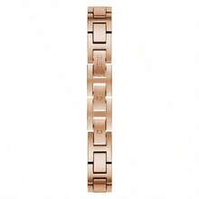 Guess Overdrive GW0022L3 Women's Quartz Watch, 39mm White Dial, Turquoise Silicone Strap, Casual Sports Fashion - Gold - View 4