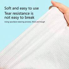 Toallitas de bao XL para adultos, sin enjuague, 25 unidades, toallitas de ducha sin enjuague para adultos. Toallita corporal desechable con infusin de jabn, para acampar, ancianos, tienes que - inicial - Ver 10