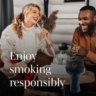 2pcs Arabic Style Plus Hookah Bowl Set - Aluminum Hookah Bowl Hookah Heating Management Device - Matte Finish, Includes Silicone Bowl And Metal Carbon Separator, Ideal For Cleaner, Smoother, Better Tasting Hookah Experience And Longer Lasting Smoke