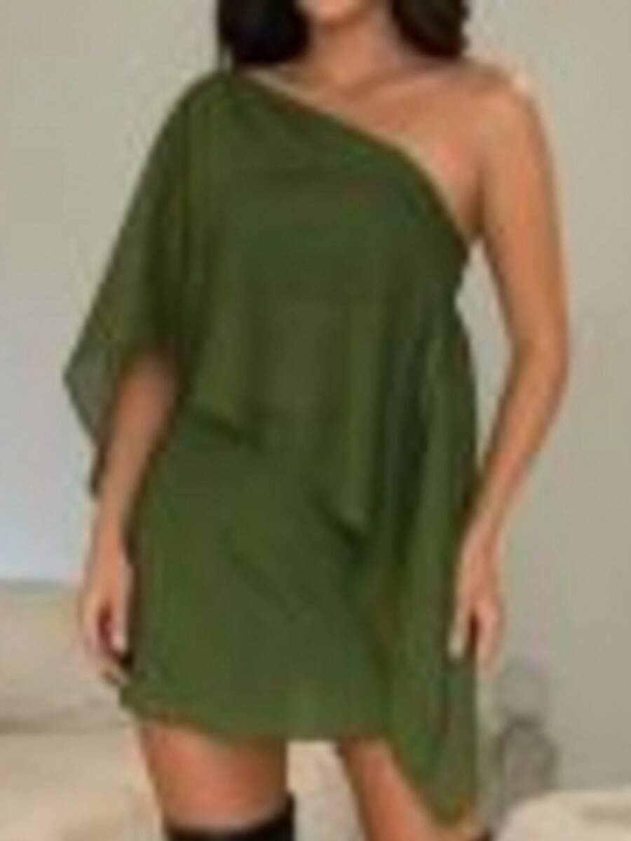 3-Piece Kit: Shorts, Skirt, Top And Bustier - Verde militar - Ver 1