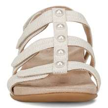 Vionic Amber Pearl I8708S1100 Sandals Women's US 9 Cream Comfort Slingback ZAP6 - 米色 - 查看 4