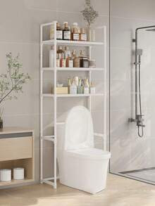 1 件实用马桶储物架，2-3 层浴室马桶架，独立式储物整理架，易于组装节省空间的房间装饰浴室装饰浴室储物架