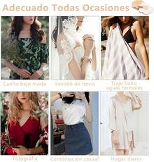 ¡Recomendado200pk Cubre Pezones Desechables para Mujer, Nipple Cover diámetro 6MM, Cubre Pezones para Mujer Invisible Transpirable, Redonda, Uso Durante Todo el año¡Top de Temporada - 1 - Ver 7