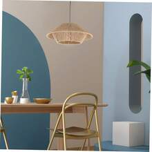 1 pieza Pantalla de lámpara de cesta de mimbre, pantalla de lámpara de rama de ratán tejida estilo bohemio, pantalla de lámpara de mimbre natural, pantalla de lámpara tejida a mano, pantalla de lámpara con forma de cabaña, adecuada para lámpara de pie, lámpara colgante, araña, lámpara de mesa, lámpara de pared, perfecta para el hogar, sala de estar, dormitorio, cocina, pasillo, cafetería, restaurante, bar de música, exterior, baño, vacaciones, Navidad, regalo - 1 pantalla de lámpara de cabaña - Ver 7