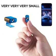 1 camera giám sát mini bí mật - Phát hiện chuyển động và tầm nhìn ban đêm 1080P HD, giám sát thú cưng/người trông trẻ trong nhà, điều khiển bằng ứng dụng, lắp đặt đơn giản và tiện lợi, không cần pin. - màu đen - Xem 5