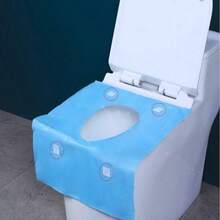 50 fundas desechables para asiento de inodoro, paquete individual para viajes, para entrenamiento de bao y adultos 50 piezas - 50 piezas - Ver 8