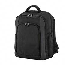 Tungsten Laptop Backpack 23 Litres (Black/Dark Graphite) - Black - View 1