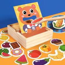 Children's Feed The Bear Game: Parent-Child Interactive Toy, Develops Hand-Eye Coordination And Early Learning Abilities - Suitable For 2, 3, 4 Year Old Kids, Ideal For Family Game Time - Multicolor - View 7
