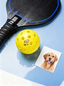 1/3/5 件个性化 40 孔匹克球，可定制您的姓名、照片和徽标，匹克球爱好者的生日运动礼物，自定义文本字体和字体颜色，适合户外匹克球运动，匹克球运动员和球迷的完美礼物