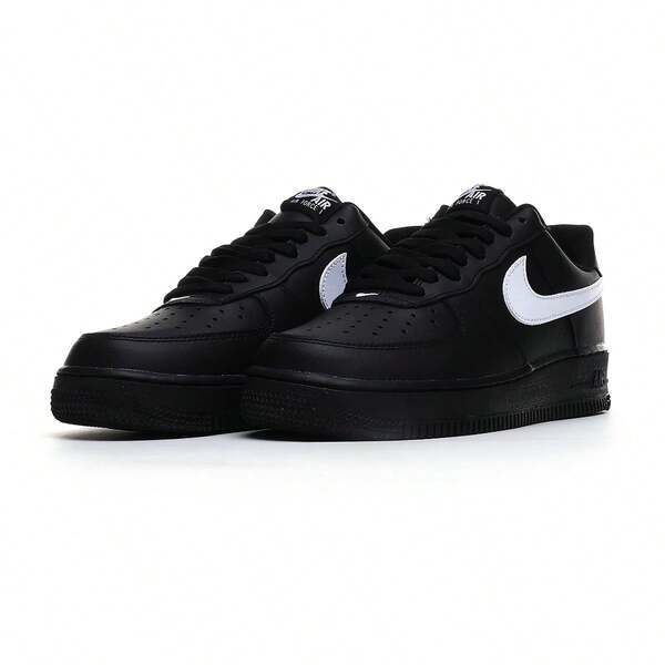 2025 New   Leather Durable Low-Top Sneakers, Classic, Casual, Versatile, Fashionable, Black & White