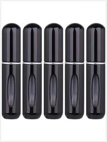 5 件/4 件/3 件/2 件/1 件 5ml 可再填充香水瓶、便携式可再填充香水雾化器瓶、可再填充香水旅行喷雾瓶、迷你便携式空液体容器、旅行必需品、海滩旅行收纳袋、适用于香水、女士香水，适合度假、露营、度假、返校