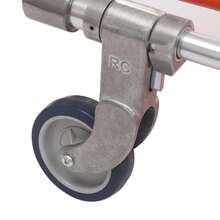 YUNRUX Emergency Rescue Stair Stretcher, Foldable Stretcher, Foldable Stair Stretcher - Burnt Orange - View 3