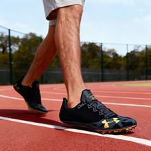 Under Armour 男子釘鞋 HOVR Smokerider 專業田徑跑步鞋 比賽訓練專用釘鞋 低筒運動鞋/建議買大半碼到一碼