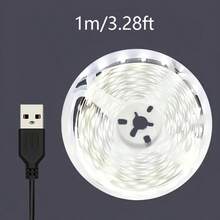 LQHZMYY 1pc USB LED Light Strip, Warm White LED Strip, Self-Adhesive, Suitable For TV Backlight And Home Decor, Night Light, Decorative Light, Lighting, USB Interface, 5V Voltage, USB Lighting, Computer Accessory, Sewing Machine Light Strip - Multicolor - View 14