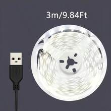 LQHZMYY 1pc USB LED Light Strip, Warm White LED Strip, Self-Adhesive, Suitable For TV Backlight And Home Decor, Night Light, Decorative Light, Lighting, USB Interface, 5V Voltage, USB Lighting, Computer Accessory, Sewing Machine Light Strip - Multicolor - View 21