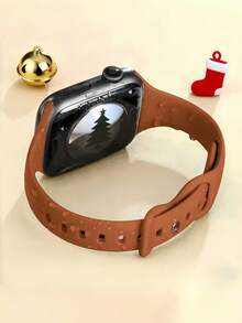 6/1 件超薄时尚硅胶运动表带圣诞礼物，兼容 Series 11/10/9/8/7/6/SE/SE2/SE3 Ultra 2 3 38/40/41/42/44/45/46/49mm，男女款优雅透气柔软腕带，轻巧耐用的替换表带，适合跑步、健身房锻炼，舒适的日常运动表带，送给家人朋友的礼物 - 38/40/41/42mm(Series 10 11) - 查看 5