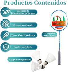 Badminton Rackets - Blue - View 11