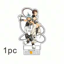 动漫噬魂者 15 厘米亚克力人物黑星，儿童站立模型支架桌面装饰礼物