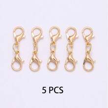 Double Lobster Clasp, Ideal Accessory For Necklaces, Bracelets, Keychains, DIY, Jewelry Making