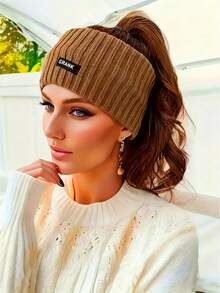 4PCS/1PC Knitted Headband For Keeping Warm And Protecting The Forehead, Sports Headband For Autumn And Winter Daily Wear, Women's Headband, Fashion Headband