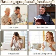 [FALL]Wooden Thumb Cross Set- Handcrafted Pocket Worry Stone Alternative| Relieving Anxiety, Easing Tension, Fostering A Sense Of Attachment And Praying-As An Inspiring Gift- 6/12pcs