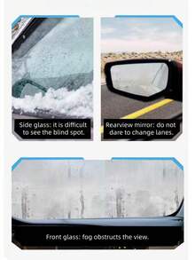 Anti-Fog Coating Car Windshield Anti-Fog Agent Rearview Mirror Helmet Lens Defogging Agent Window Defogging Artifact
