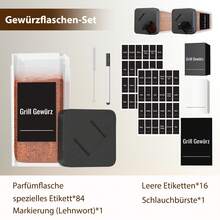 Salt Cellars & Servers - 24件套黑色 - 查看 2