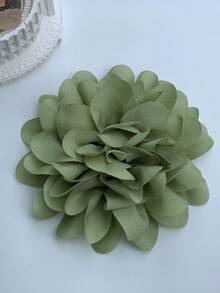 1pc Unique Handmade Flower Brooch, Vintage French Style Chic Niche Design, Elegant High-End Black Floral Lapel Pin, Minimalist For Suits, Dresses, Party Outfits, Stylish Fashion Accessory Gift For Women Valentines,Mom,Mother,Mother's Day,Gift