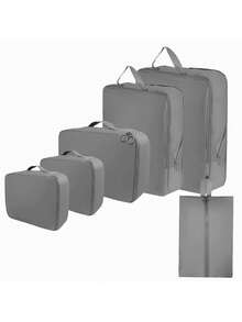 6/1 Bolsa de armazenamento de viagem de grande capacidade, bolsa de armazenamento de roupas, bolsa de bagagem portátil, bolsa de armazenamento dobrável, adequada para festas de fim de ano, aniversários, casamentos, organizador de roupas, organizador de armazenamento. - Multicolorido - Ver 14