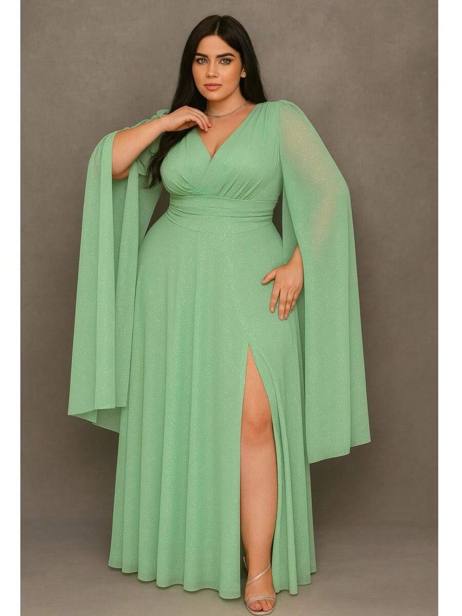 Bridesmaid Dresses - Màu xanh Bạc hà - Xem 1