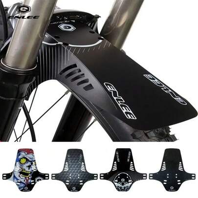 2 piezas Guardabarros para bicicleta para rueda delantera y trasera, guardabarros universal para MTB y bicicleta de carretera, alas de protección contra el barro, accesorio de ciclismo