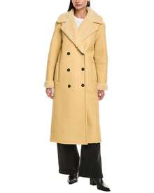 Apparis Simone Overcoat - Yellow - View 4