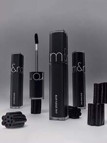 Rom&Nd BLUR FUDGE TINT 19 甘草果冻色唇釉，哑光唇彩，轻盈柔滑质地，易于涂抹，持久显色，高饱和度，不拔干，丝绒般柔滑，哑光妆效，易于晕染，韩国彩妆，韩国化妆品，礼盒装，5.0克/0.18盎司 - 19 LICORICE JELLY - 查看 11