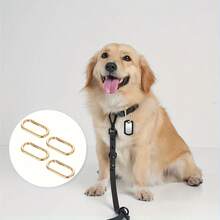 5pcs Large Keychains, Gold Connecting Metal Rings, Wallet Strap Extender, Suitable For Outdoor Use, Backpack Shoulder Strap Connection, Pet Tags - Vàng - Xem 7