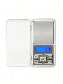 Báscula de joyas mini, báscula de cocina, tapa extraíble, con función de conversión de unidad, báscula digital de joyas de 200 g, báscula de bolsillo portátil g oz, pantalla LCD, báscula de alimentos, báscula de oro. Batería incluida - Multicolor - Ver 10