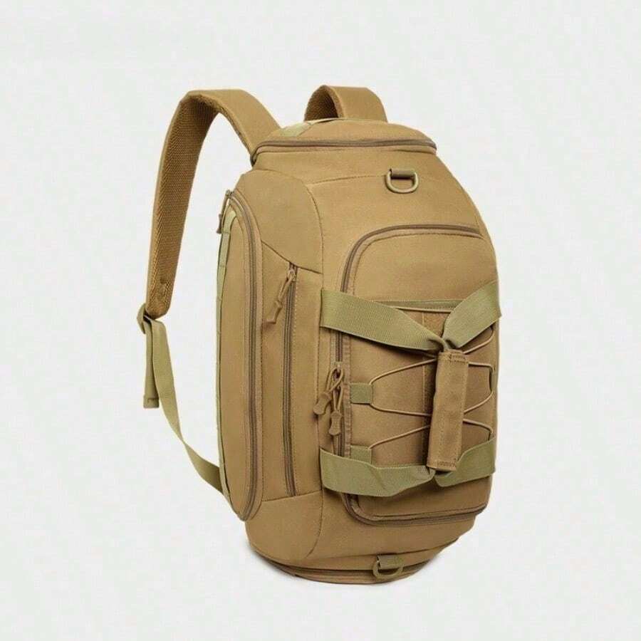 45L Outdoor Hiking Backpack With Shoe Compartment Multi Functional Sports Rucksack For Travel Camping Hiking And Daily Use Durable Lightweight Water Resistant Shoulder Bag With Large Storage Space