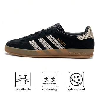 Adidas Originals Zapatillas deportivas de caña baja GAZELLE INDOOR W, zapatos casuales de entrenamiento para mujeres JI2755