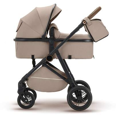 Wisesonle Baby Stroller Pushchair High Landscape Reversible Foldable Portable Stroller Newborn Pram Reclining Baby Carriage For Indoor & Outdoor Use