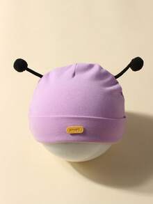 1pc Cute Baby Hat, Unisex, Suitable For Autumn/Winter Daily Use