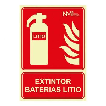 Normaluz B10170 - Segnaletica luminescente per disabili Classe B PVC 0,7 mm 22,4x22,4 cm con CTE, RIPCI