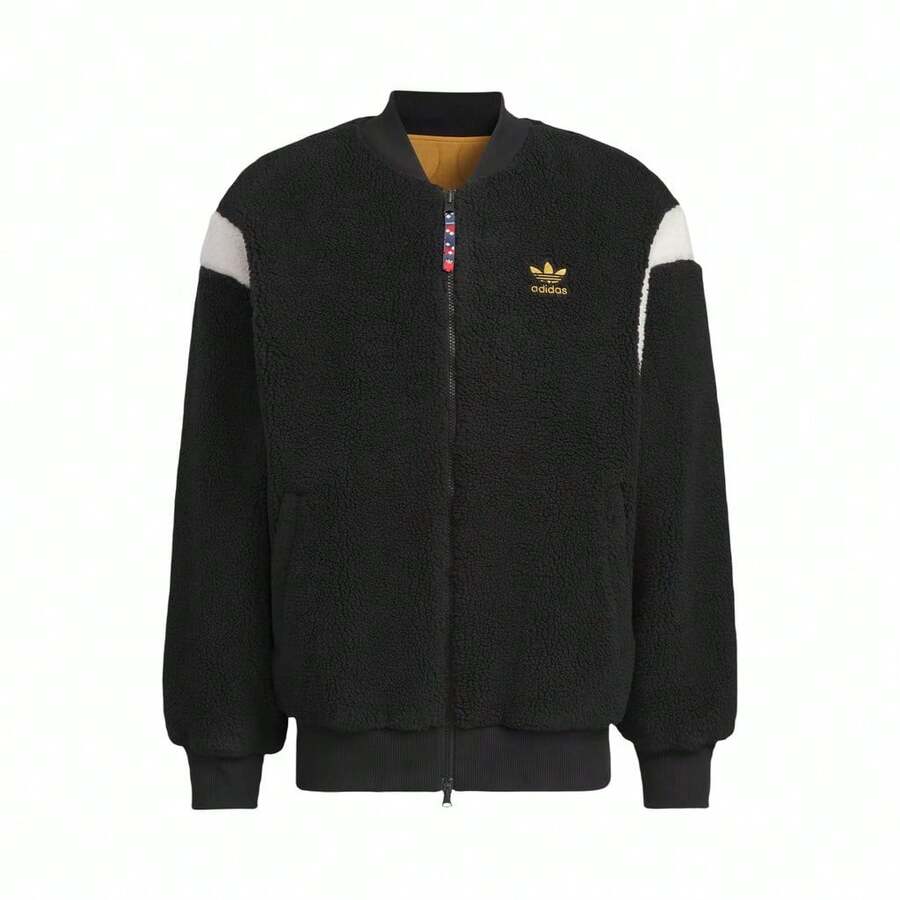 adidas originals x FEIFEIRUAN FEIFEI RUAN Kollaboration doppelseitige Jacke Unisex schwarz