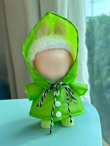 Roupas para Labubu 17cm Acessórios para Boneca Pingente Monstro Acessórios para Roupas Capa de Chuva Colorida de Verão V1 V2 V3 Pode Usar - Multicolorido - Ver 9